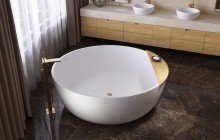 Aquatica Adelina Round Freestanding Solid Surface Bathtub 01 (web)